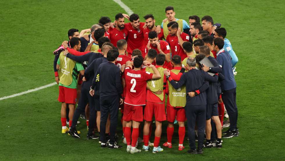 Taremi tomou a palavra na habitual roda depois dos jogos que também existe no Irão, passando depois ao lado de declarações na zona mista