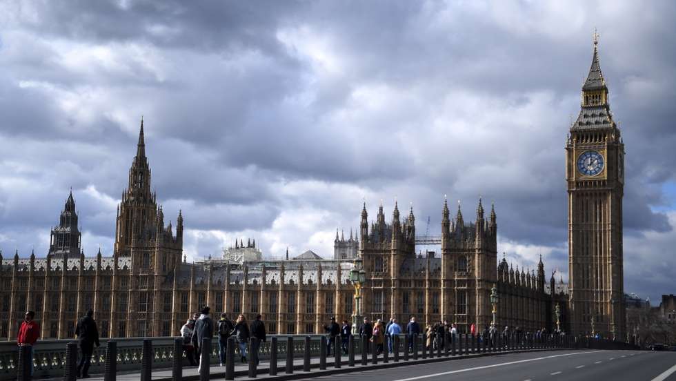 epa10493788 A general view on Palace of Westminster in London, Britain, 27 February  2023. UK and EU are close to deal on Brexit checks in Northern Ireland. European Commission President Ursula von der Leyen is holding talks with British Prime Minister Rishi Sunak in Windsor to finalise the deal.  EPA/ANDY RAIN