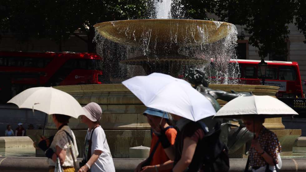 Vaga de calor na Inglaterra
