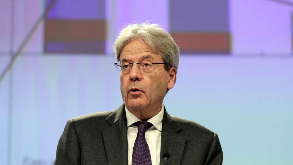 Comissário da UE, Paolo Gentiloni