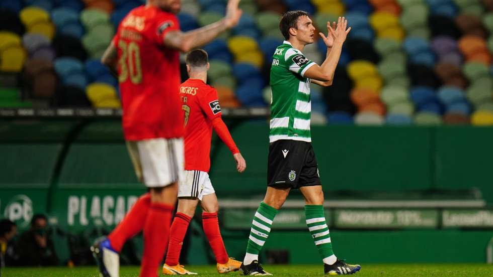 Palhinha conseguiu "suspender" o castigo pelo quinto amarelo visto no Bessa e defrontou Benfica na 16.ª jornada da Liga de 2020/21