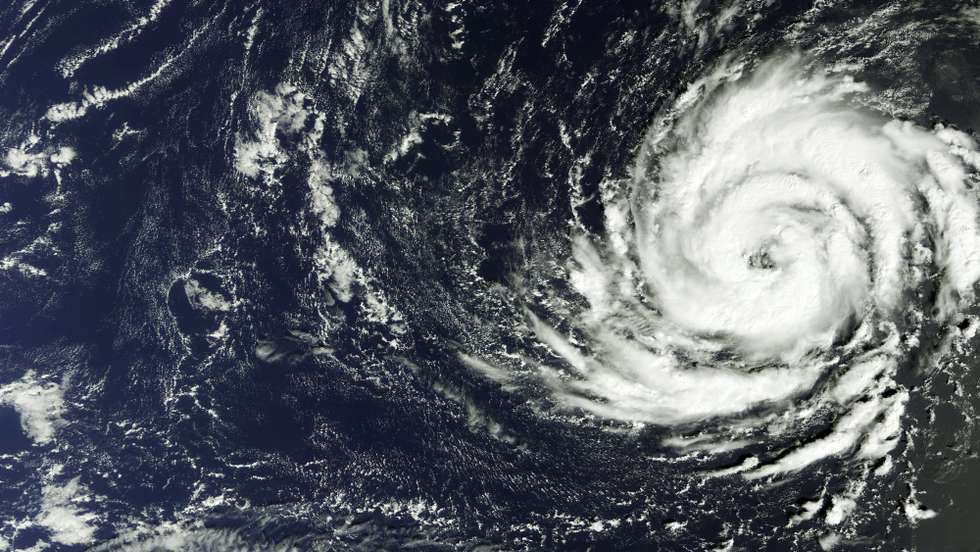 epa06263001 A handout photo made available by the European Space Agency (ESA) on 13 October 2017 shows hurricane Ophelia captured by the Copernicus Sentinel-3A satellite on 11 October 2017. The Copernicus Sentinel-3A satellite captured this image on 11 October 2017, when Hurricane Ophelia was about 1300 km southwest of the Azores islands and some 2000 km off the African coast. Originally classified as a tropical storm, it has been upgraded to a hurricane. The US National Hurricane Centre said that Ophelia could become even stronger in the next days. The storm is moving northeasterly, threatening to hit the northwestern tip of Spain before moving towards Britain.  EPA/ESA / HANDOUT  HANDOUT EDITORIAL USE ONLY/NO SALES