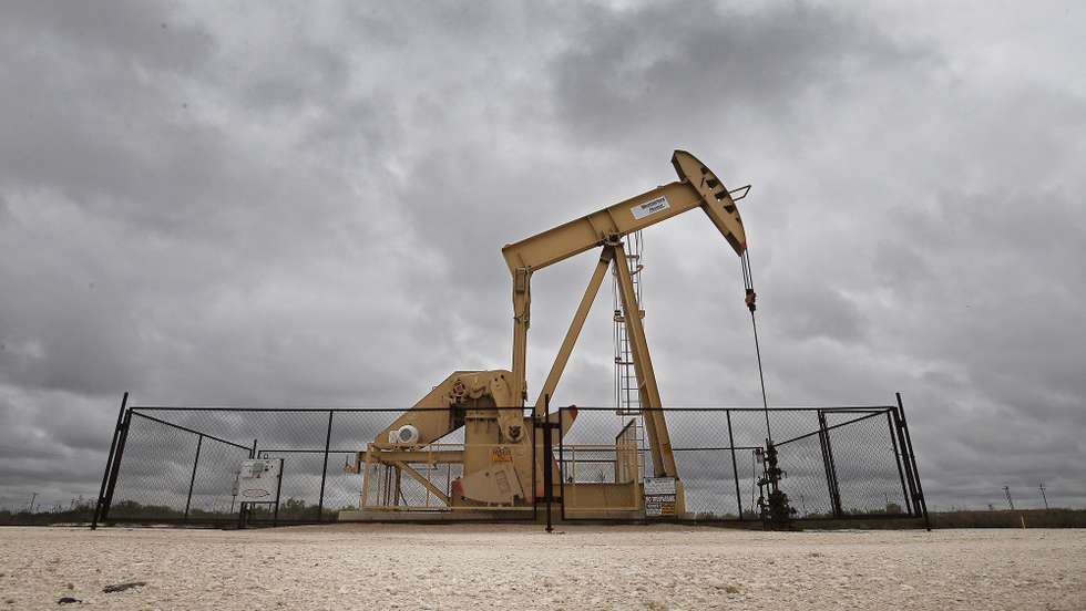 bomba de petróleo no estado do Texas, EUA