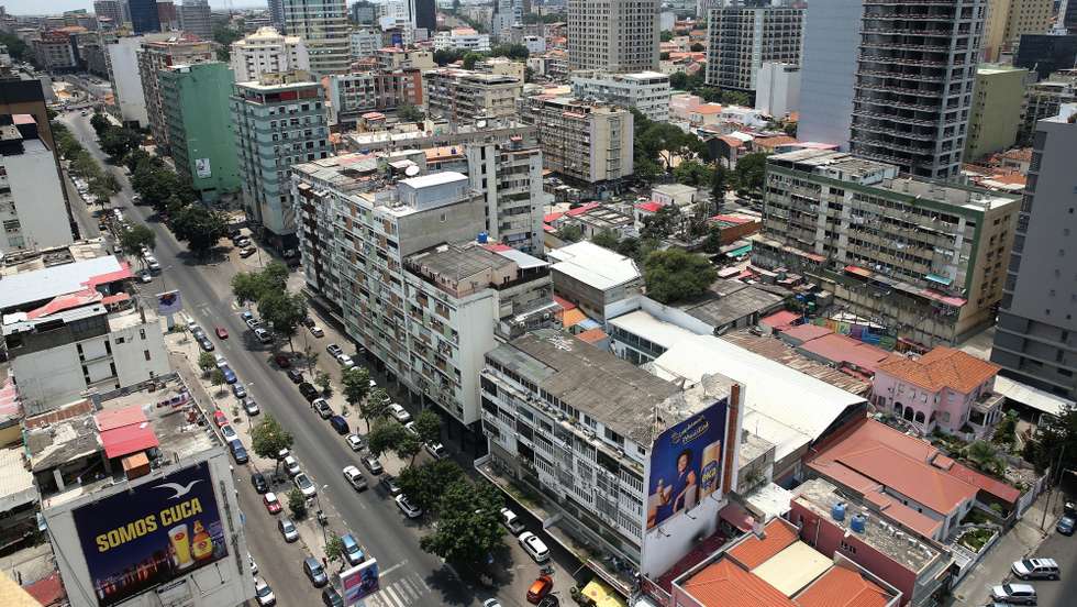 Cidade de Luanda, em Angola, 15 de fevereiro de 2021. AMPE ROGÉRIO/LUSA