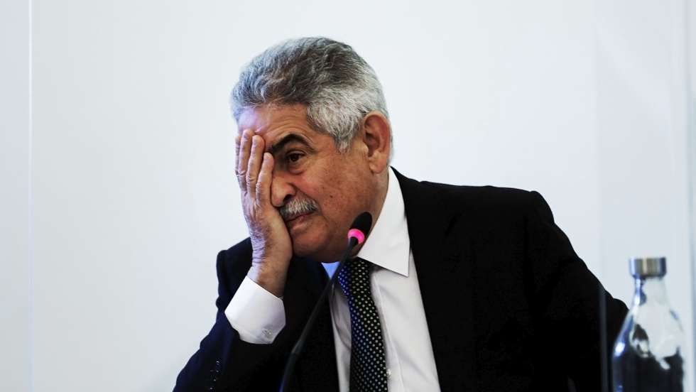 O presidente do Conselho de Administração da Promovalor, Luís Filipe Vieira, fala perante a Comissão Eventual de Inquérito Parlamentar às perdas registadas pelo Novo Banco e imputadas ao Fundo de Resolução, na Assembleia da República, em Lisboa, 10 de maio de 2021. ANTÓNIO COTRIM/LUSA