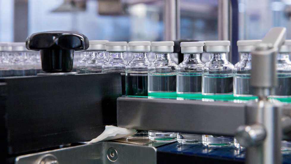 epa08688478 A handout photo made available by Sanofi shows ampoules of a possible Covid-19 vaccine during the production in Frankfurt am Main, Germany, 15 September 2020 (issued 22 September 2020). The pharmaceutical company Sanofi officially started the production of its potential vaccine against COVID-19 in Frankfurt on 22 September 2020 to ensure that protection against corona infection is immediately available at the time of approval. According to Sanofi, clinical testing of this vaccine candidate began in early September. If all clinical testings are successful, Sanofi expects application for approval oft he vaccine in the first half of 2021.  EPA/MARTIN JOPPEN / SANOFI / HANDOUT  HANDOUT EDITORIAL USE ONLY/NO SALES