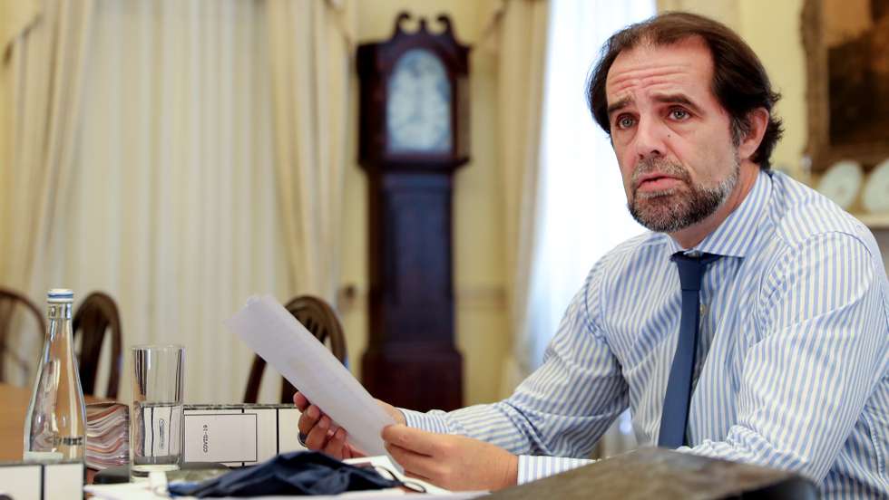 O Presidente do Governo Regional da Madeira, Miguel Albuquerque