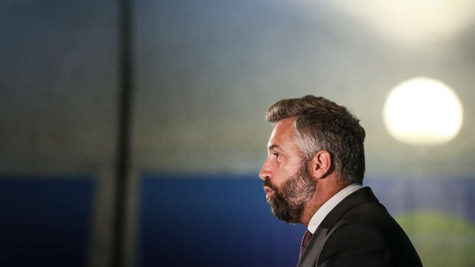 Portuguese Minister of Infrastructure and Housing Pedro Nuno Santos attends to Connecting Europe Express ceremony in Gare do Oriente train station in Lisbon, Portugal, 02 September. RODRIGO ANTUNES/LUSA