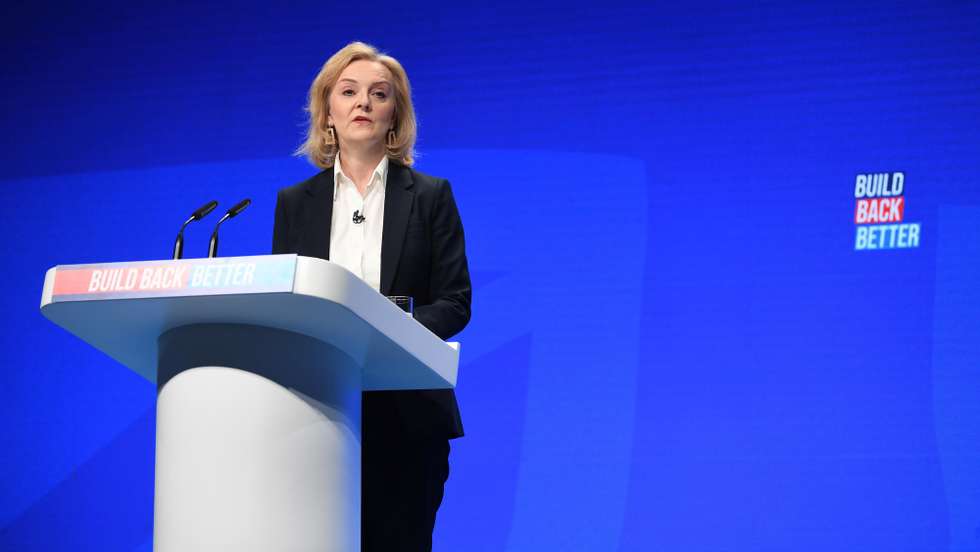 A ministra dos Negócios Estrangeiros britânica, Liz Truss