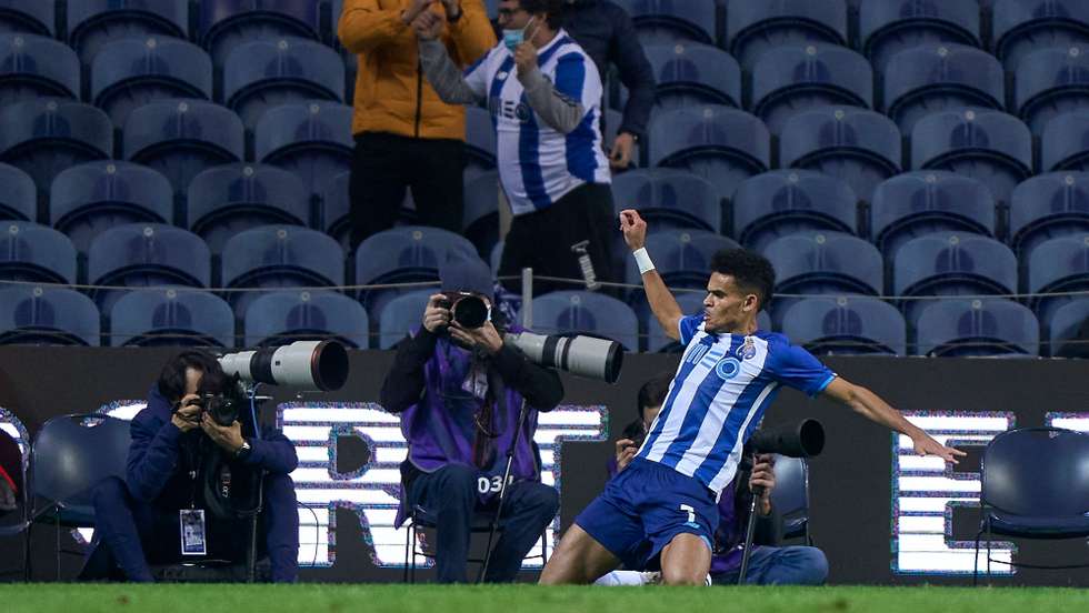 Luis Díaz voltou a marcar o golo decisivo do FC Porto no triunfo frente aos minhotos, o nono consecutivo no Campeonato