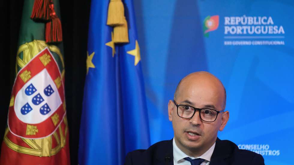 O ministro de Estado e das Finanças, João Leão
