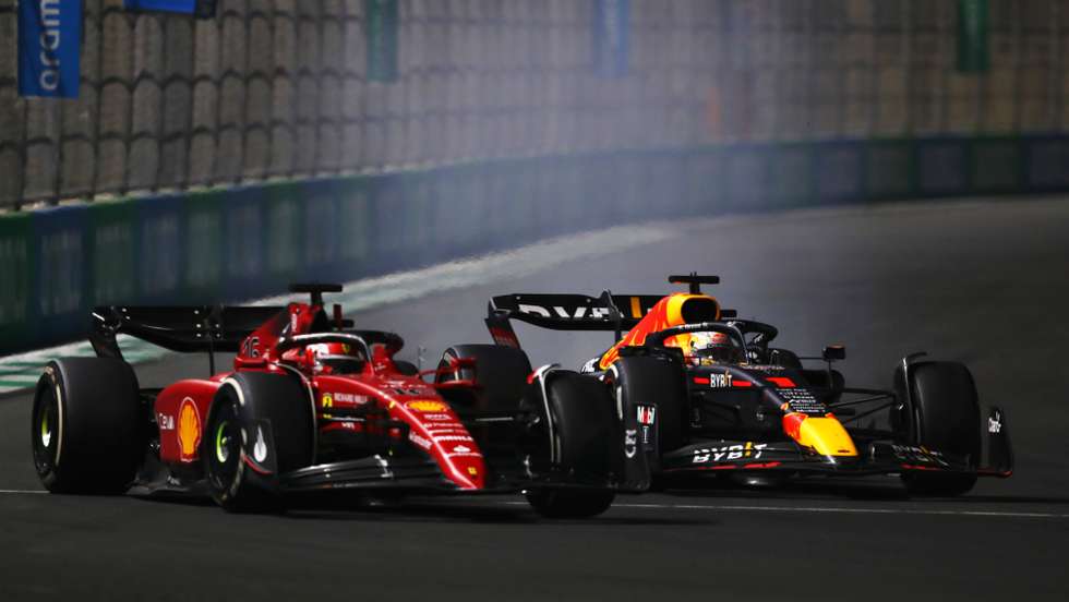Max Verstappen voltou a reeditar um grande duelo com Charles Leclerc mas desta vez conseguiu levar a melhor