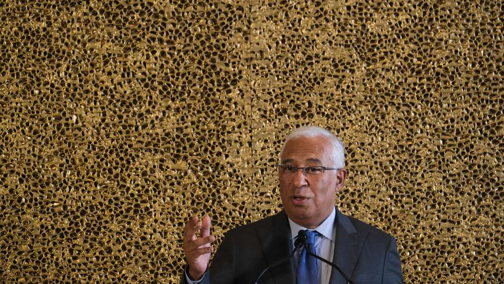 O primeiro-ministro, António Costa, participa na inauguração no Museu do Tesouro Real, Palácio Nacional da Ajuda, em Lisboa,1 de junho de 2022. MÁRIO CRUZ/LUSA