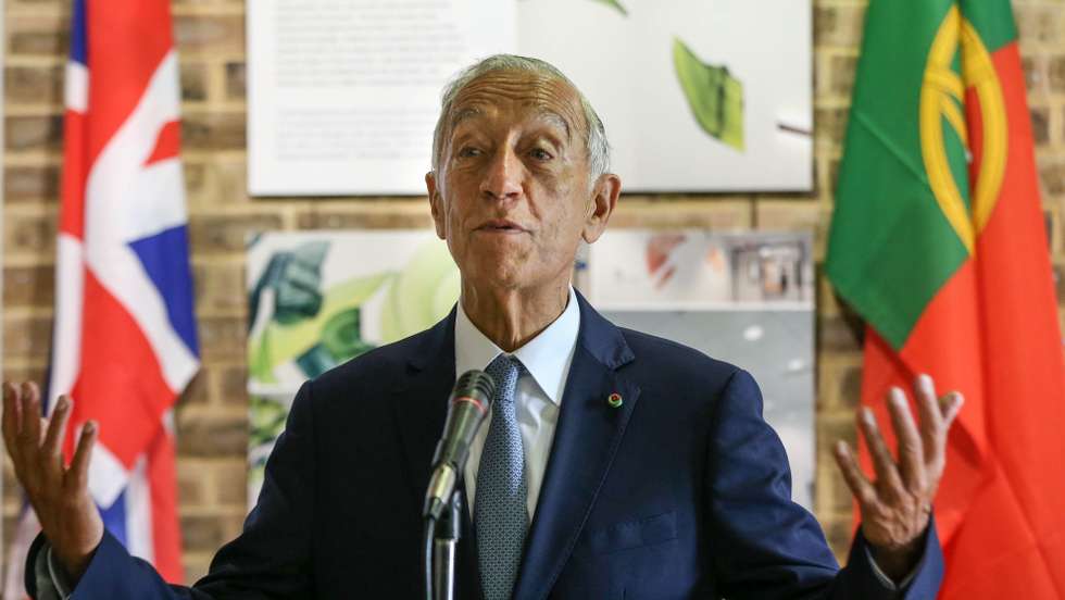 O Presidente da República, Marcelo Rebelo de Sousa, durante a visita ao Royal Brompton &amp; Harefield Hospital, no ambito das comemorações do 10 de junho, Dia de Portugal, em Londres, Inglaterra, 11 junho 2022.  MANUEL DE ALMEIDA/LUSA