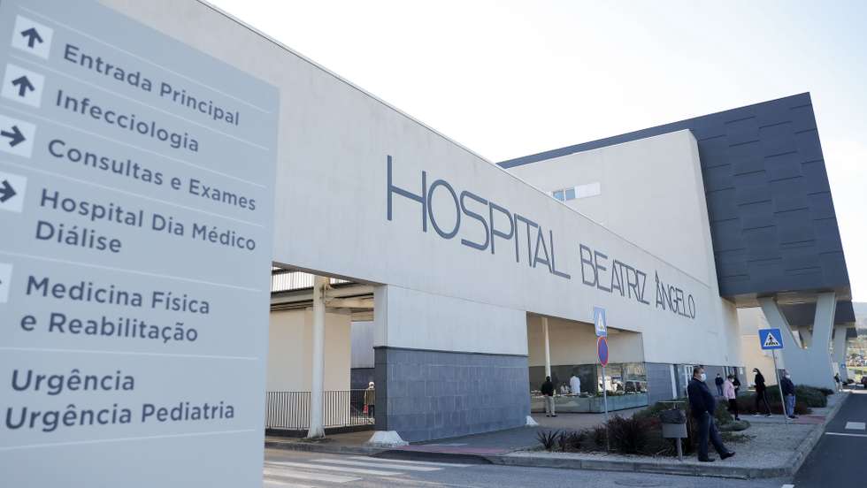 Hospital  Beatriz Ângelo, Loures, 18 de janeiro de 2022. ANTÓNIO COTRIM/LUSA
