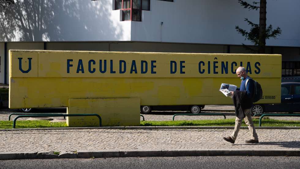 Faculdade de Ciências da Universidade de Lisboa, em Lisboa 11 de fevereiro de 2022. JOSÉ SENA GOULÃO/LUSA
