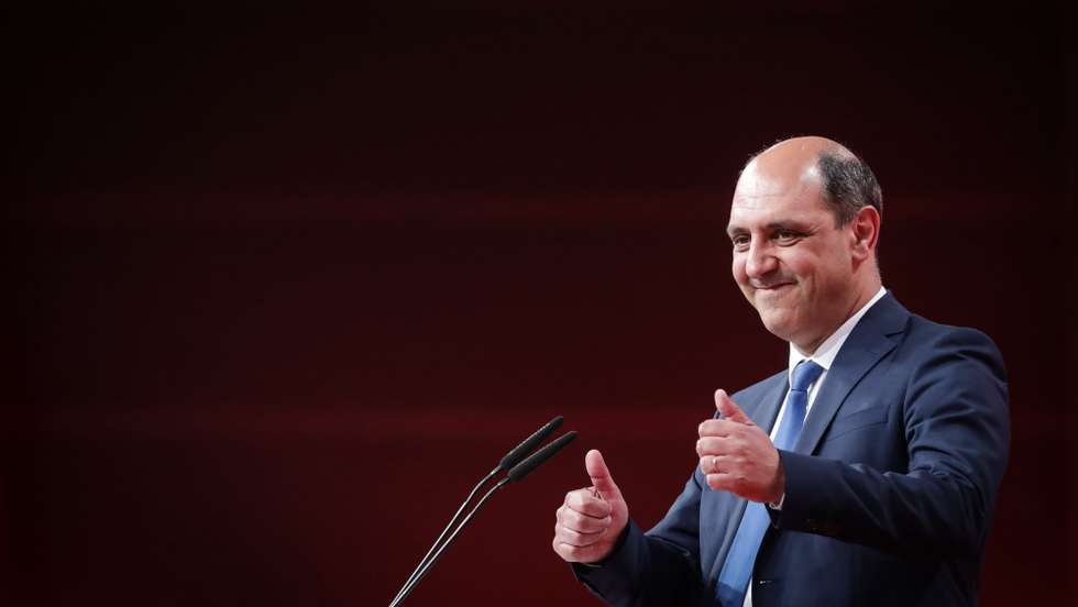 File photo dated 06-05-2017 of Manuel Pizarro during the Socialist Party National Municipal Convention, Lisbon, Portugal, September 9, 2022. The Prime Minister, António Costa, has proposed to the President of the Republic, Marcelo Rebelo de Sousa, the nomination of Socialist MEP Manuel Pizarro to the post of Minister of Health, to replace Marta Temido.  MARIO CRUZ/LUSA