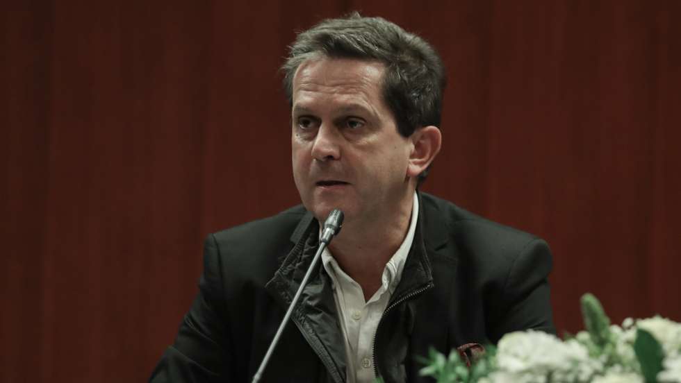 O coordenador da Comissão sobre os abusos de menores na igreja, Pedro Strecht, durante a conferência de imprensa da Conferência Episcopal Portuguesa (CEP), em Lisboa, 02 de dezembro de 2021. ANTÓNIO COTRIM/LUSA