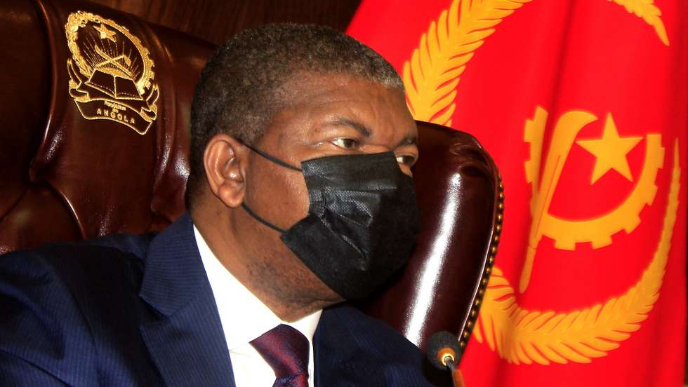O Presidente da República de Angola, João Lourenço, preside à Reunião do Conselho da República, no Palácio Presidencial, em Luanda, Angola, 03 de junho de 2022. Na agenda do Conselho da República, órgão consultivo do chefe de Estado, está a marcação da data das eleições gerais previstas para agosto. AMPE ROGÉRIO/LUSA