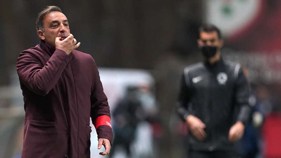 Carlos Carvalhal, treinador do Sporting de Braga