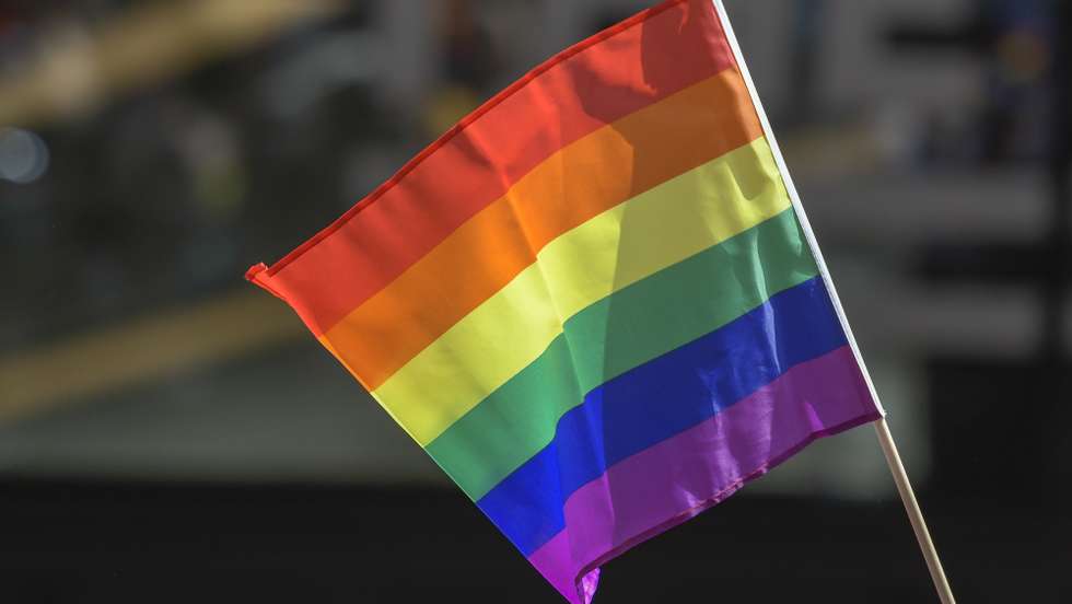 epa07663431 (FILE) - A pride flag during the 49th annual New York City Gay Pride March that commemorates the riots that erupted in response to a police raid at a New York gay bar, in New York, USA, 24 June 2018 (reisssued 21 June 2019). Located in New York City&#039;s Christopher Street in the Greenwich Village district the gay bar became famous in the LGBT (Lesbian, gay, bisexual, and transgender) community worldwide when gay people gathered to protest against a police raid in the morning hours of 28 June 1969. The uprise against the raids and a series of protests against the homophobic policy in the US of the 1950&#039;s and 60&#039;s is regarded one of the most important events heralding the international gay liberation movement. The event that sees its 50th anniversary in 2019 is celebrated annually with Gay Pride and Christopher-Street-Day parades all over the world.  EPA/PORTER BINKS *** Local Caption *** 54438441