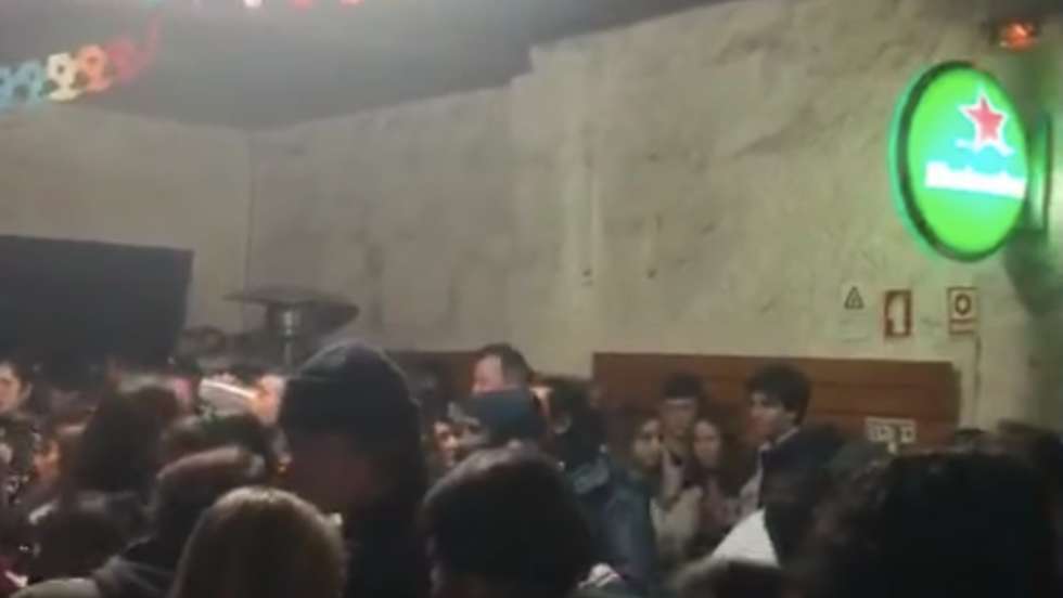 Vídeo foi partilhado nas redes sociais por Ricardo Marques-Pinto, dirigente regional da JSD