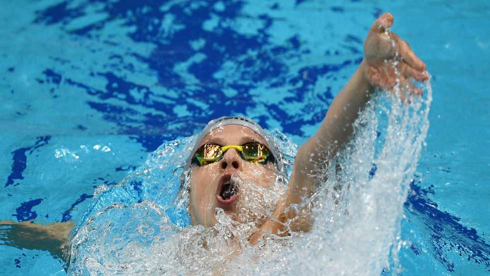 Gabriel Lopes terminou a mariposa em quarto, acabou as costas em segundo, virou dos bruços para os livres em primeiro e segurou a medalha de bronze no final