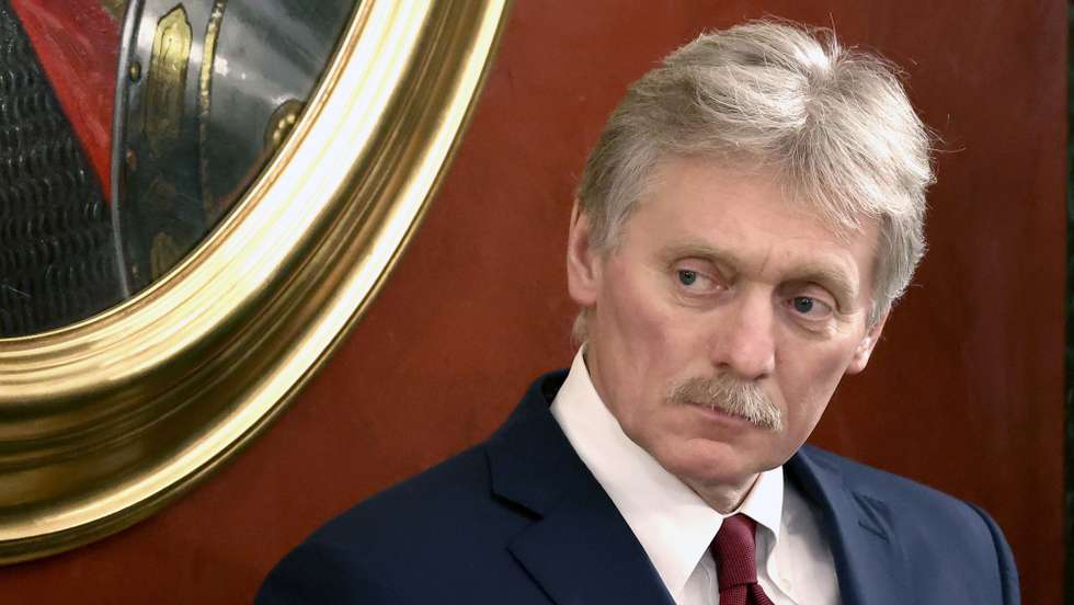 epa10376492 Kremlin spokesman Dmitry Peskov attends a news conference of Russian President Vladimir Putin following a meeting of the State Council on implementing the youth policy in current conditions, at the Kremlin in Moscow, Russia 22 December 2022.  EPA/VALERIY SHARIFULIN/SPUTNIK/KREMLIN POOL MANDATORY CREDIT