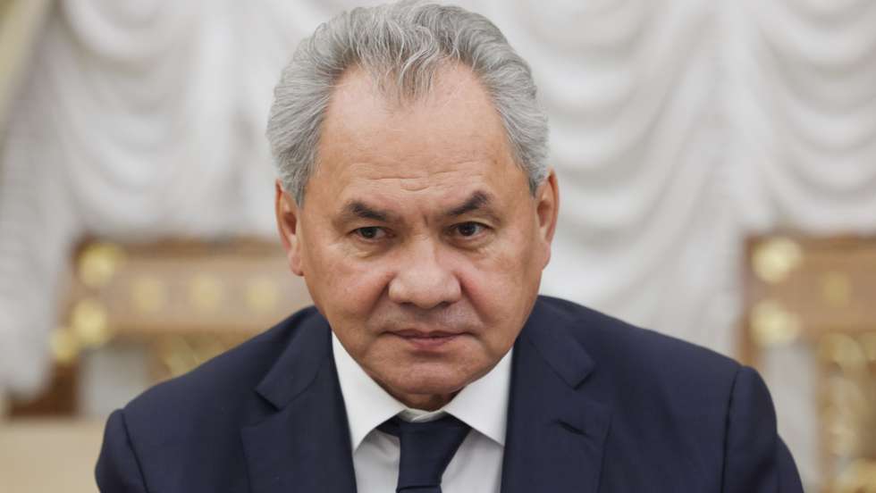 epa11652758 Russian Security Council Secretary Sergei Shoigu attends a meeting of Russian President Vladimir Putin(not pictured) with permanent members of the Security Council at the Kremlin in Moscow, Russia, 10 October 2024.  EPA/MIKHAIL METZEL/SPUTNIK/KREMLIN POOL MANDATORY CREDIT