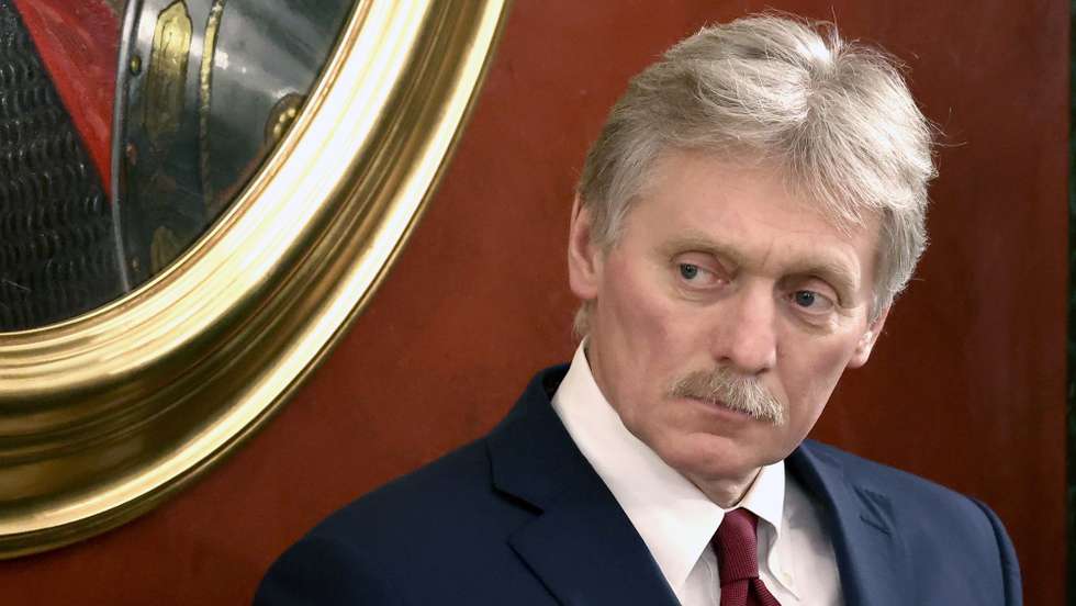 epa10376492 Kremlin spokesman Dmitry Peskov attends a news conference of Russian President Vladimir Putin following a meeting of the State Council on implementing the youth policy in current conditions, at the Kremlin in Moscow, Russia 22 December 2022.  EPA/VALERIY SHARIFULIN/SPUTNIK/KREMLIN POOL MANDATORY CREDIT