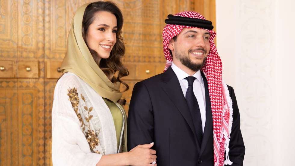 Hussein e Rajwa (Jordânia)