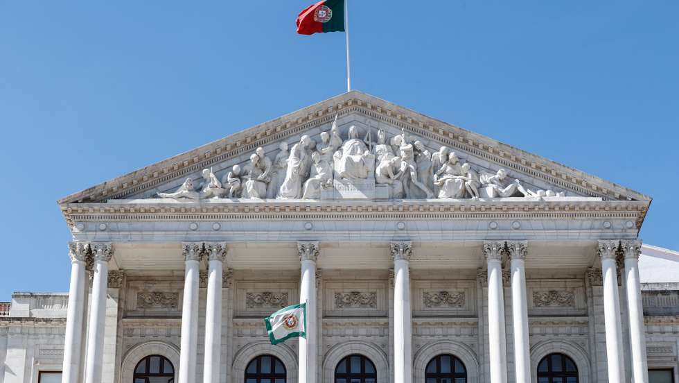 Fachada da Assembleia da República, Lisboa, 07 de outubro de 2020. ANTÓNIO COTRIM/LUSA