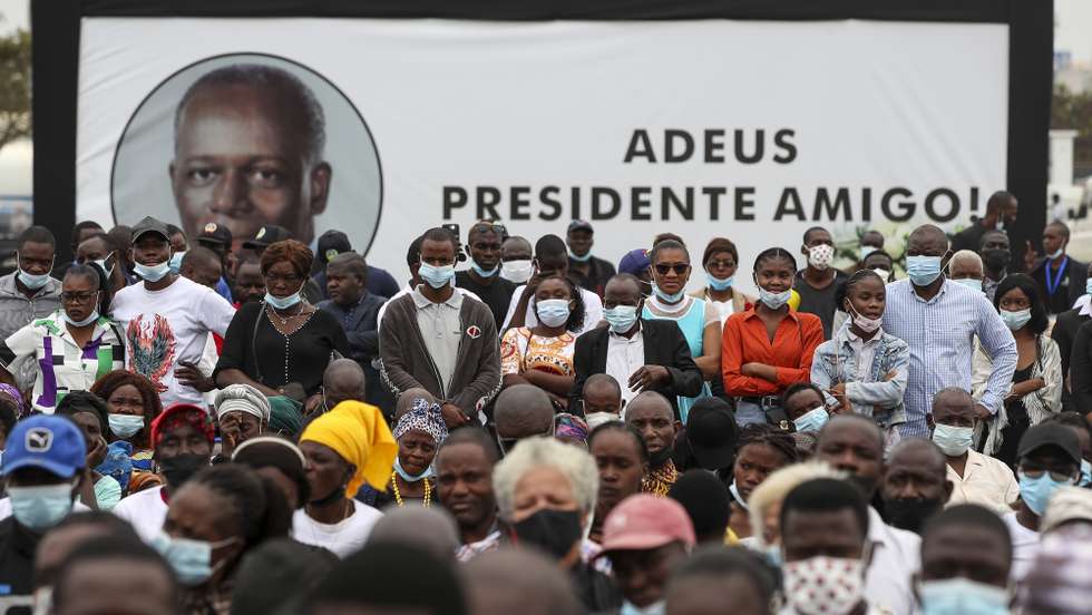 Cerimónias fúnebres do ex-Presidente da República de Angola, José Eduardo dos Santos, no Memorial António Agostinho Neto, Luanda, Angola, 28 de agosto de 2022. PAULO NOVAIS/LUSA