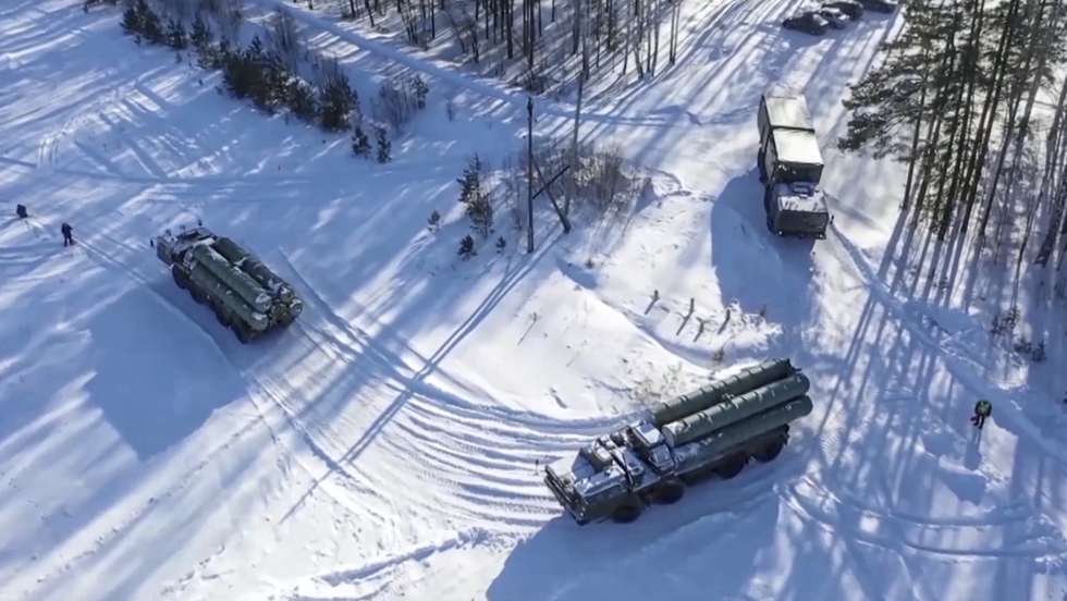 Os treinos militares da Rússia