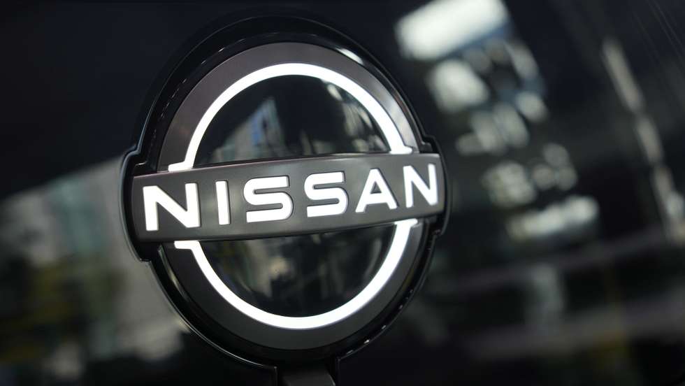 epa10456082 (FILE) - A Nissan logo is seen on vehicle displayed at a Nissan showroom in Tokyo, Japan, 06 February 2023 (reissued 09 February 2023). On 09 February 2023, Nissan Motor Co., Ltd. announced its financial results for the April-December 2022 period, as the carmaker recorded a net income down 42.9 percent due to a weaker yen triggered higher costs for production.  EPA/FRANCK ROBICHON