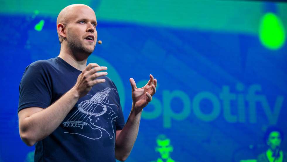 Daniel Ek, o CEO do Spotify
