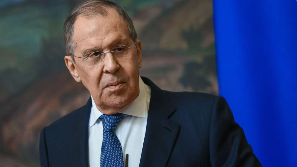 O ministro dos Negócios Estrangeiros russo, Sergei Lavrov