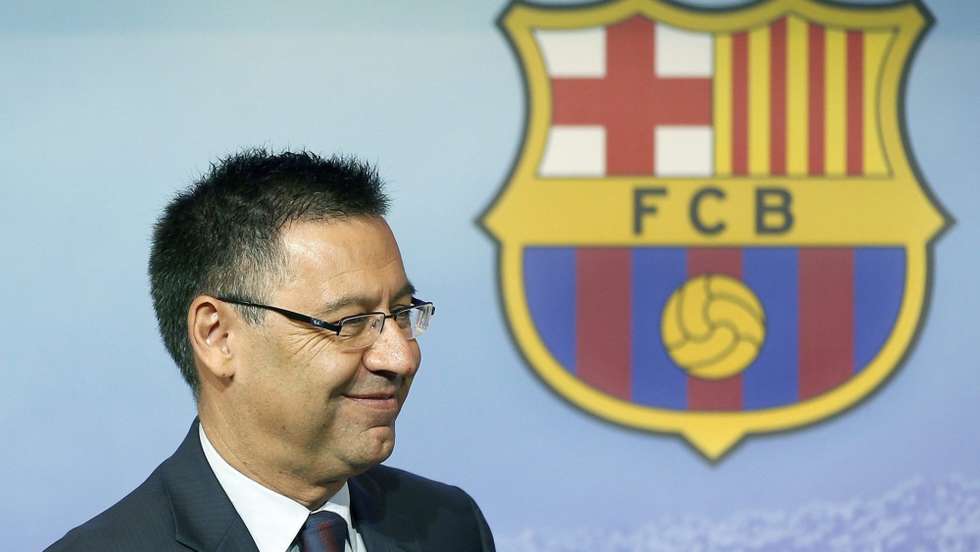 Josep Maria Bartomeu era ainda o presidente do clube catalão à altura dos factos
