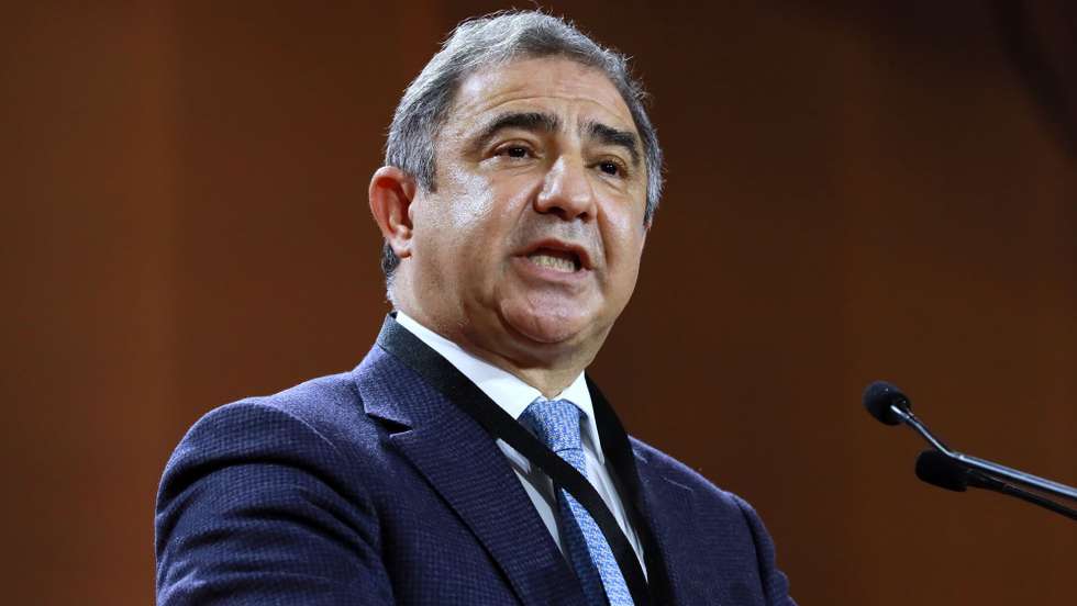 O presidente do Governo Regional dos Açores, José Manuel Bolieiro