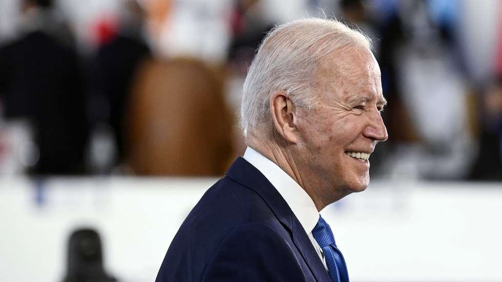 epa09553706 US President Joe Biden during the plenary session at the G20 Summit in Rome, Italy, 30 October 2021. ANSA/RICCARDO ANTIMIANI  EPA/Riccardo Antimiani