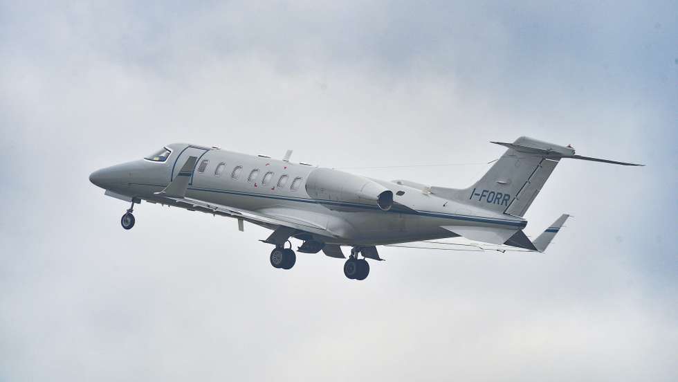 epa08291830 A private jet takes off from the deserted Milan Linate Airport amid the coronavirus pandemic in Milan, northern Italy, 13 March 2020. The airport, Milan's third-largest, has been temporarily closed down following a decree issued by the Ministry of Transport. All commercial and general passenger air traffic will be concentrated on Milan's Malpensa airport. According to the latest figures confirmed by Italian authorities, there are at least 15,113 cases of infection with the COVID-19 disease caused by the SARS-CoV-2 coronavirus and around 1,016 deaths so far in the Mediterranean country.  EPA/MOURAD BALTI TOUATI