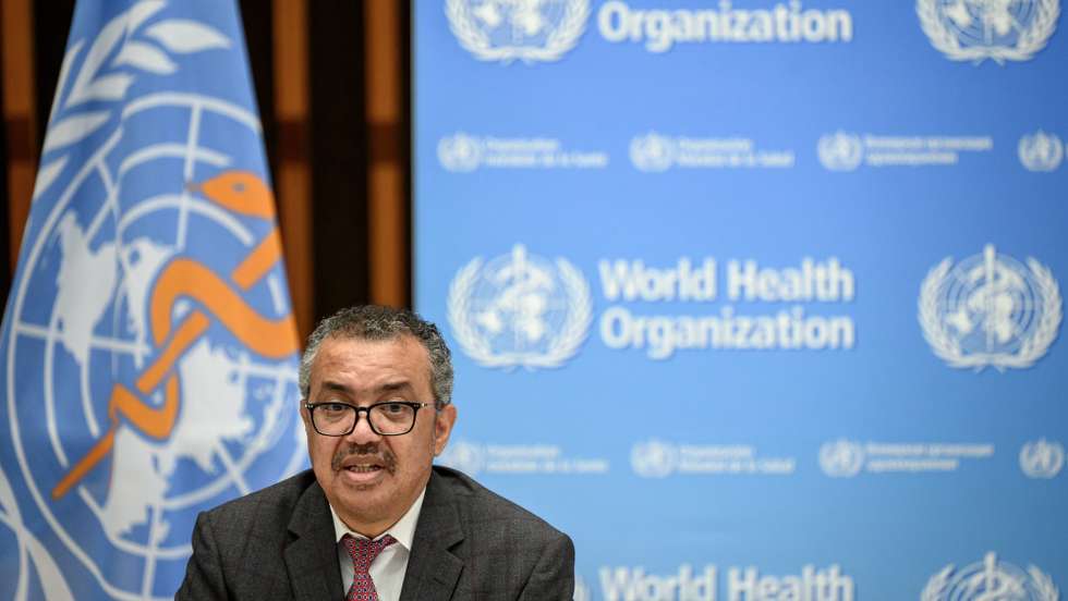 OMS lança parceria com Qatar. Diretor-Geral da OMS Adhanom Ghebreyesus