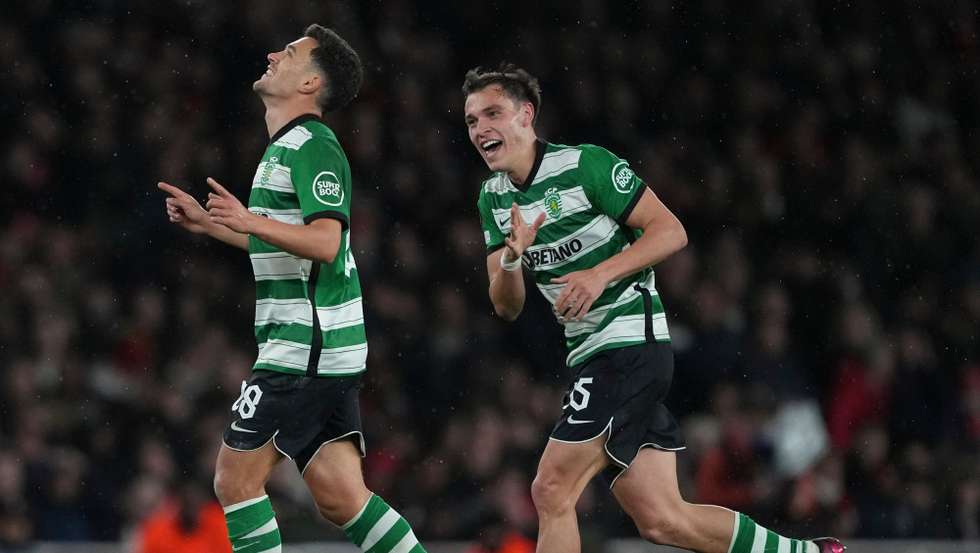Pedro Gonçalves e Ugarte foram os dois melhores jogadores do Sporting na última temporada, no Campeonato e na Liga Europa