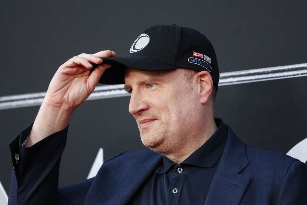 epa09843471 President of Marvel Studios Kevin Feige attends the premiere of Disney’s 'Moon Knight' at the El Capitan Theatre in Los Angeles, California, USA, 22 March 2022. 'Moon Knight' will be available for streaming on Disney Plus on 30 March 2022.  EPA/CAROLINE BREHMAN