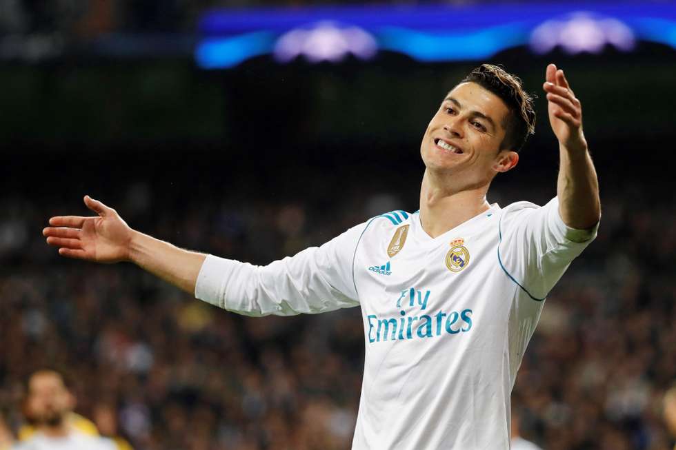 epa06878262 (FILE) - Real Madrid's Cristiano Ronaldo reacts during the UEFA Champions League quarter final, second leg soccer match between Real Madrid and Juventus FC at Santiago Bernabeu stadium in Madrid, Spain, 11 April 2018 (re-issued on 10 July 2018). Real Madrid's Portuguese striker Cristiano Ronaldo joins Italian Serie A side Juventus FC in a deal worth 100 million euro, media reports claimed on 10 July 2018.  EPA/JUANJO MARTIN