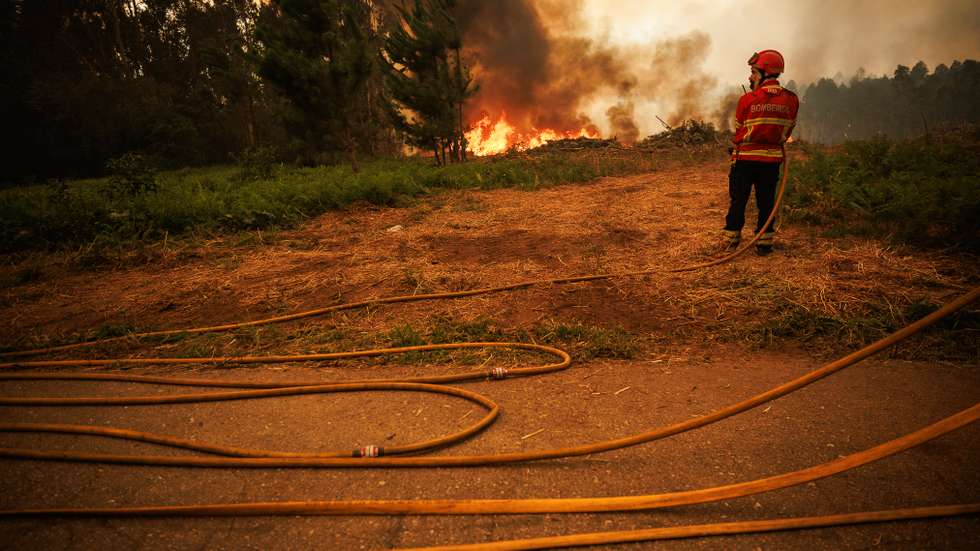 Homem de 49 anos detido por suspeita de atear incêndio