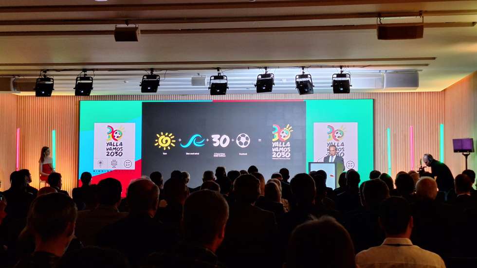 O Mundial de 2030 será organizado conjuntamente pelos três países, com três jogos inaugurais previstos para a América do Sul (Argentina, Paraguai e Uruguai), para assinalar o centenário da competição