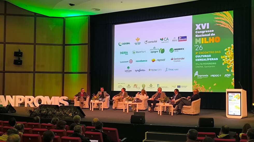O XVI Congresso Nacional do Milho realizou-se no Centro Nacional de Exposições de Santarém, nos dias 11 e 12 de fevereiro.