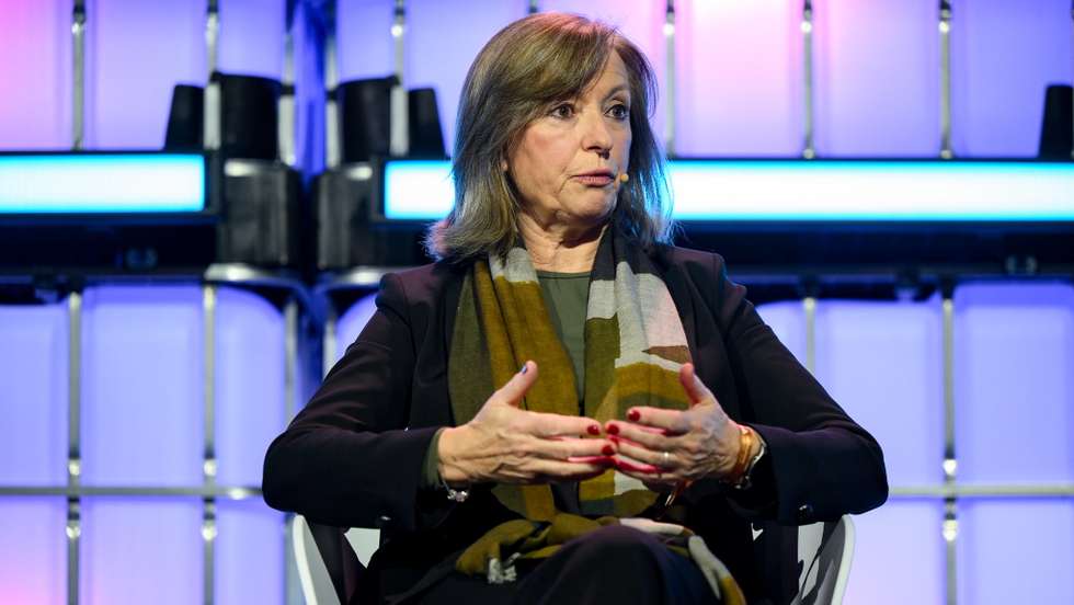 Luísa Proença, diretora nacional adjunta da Polícia Judiciária (PJ), fotografada na Web Summit 2025