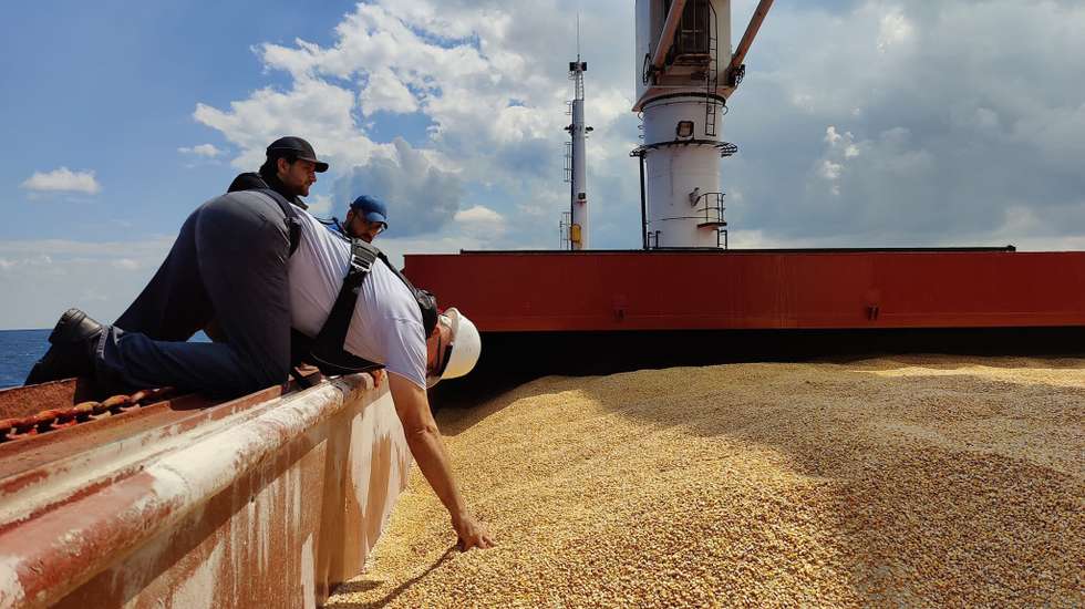Inspection of 1st grain ship out of Ukraine completes in Istanbul